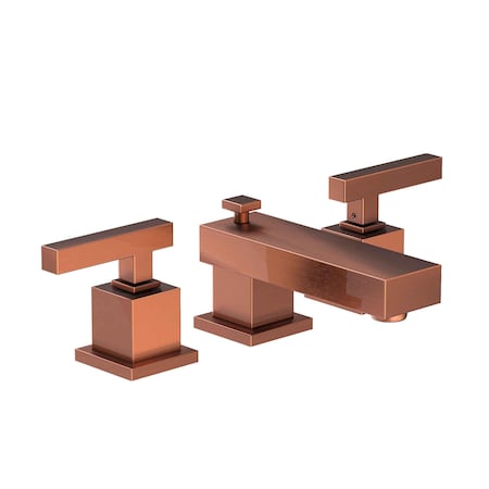 Newport Brass Widespread Lavatory Faucet in Antique Copper 2020/08A